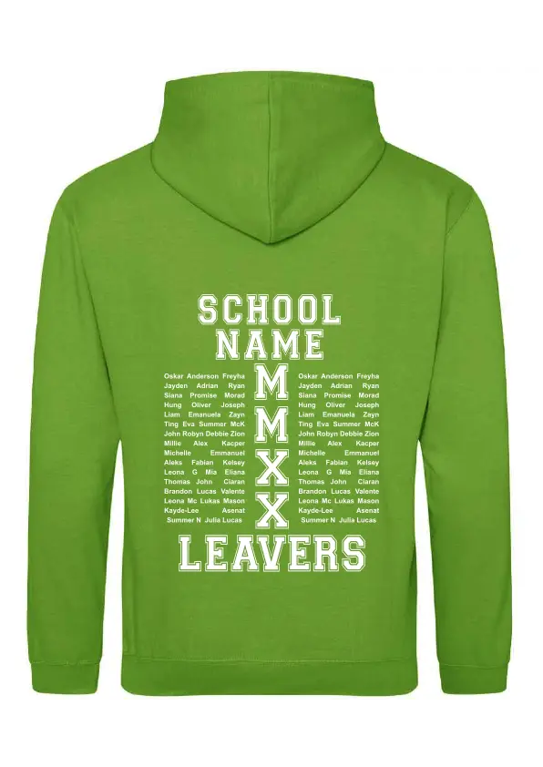 HOODIE BACK OPTION 5 GREEN
